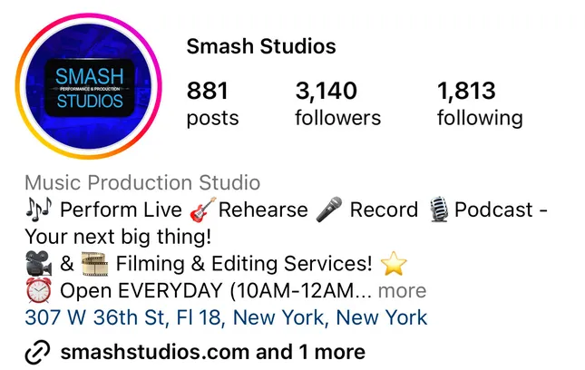 Smash Studios - Social Media Marketing