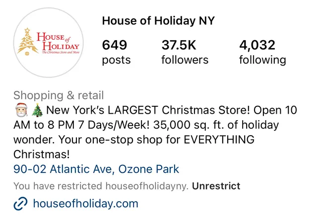 House of Holiday - Social Media Marketing