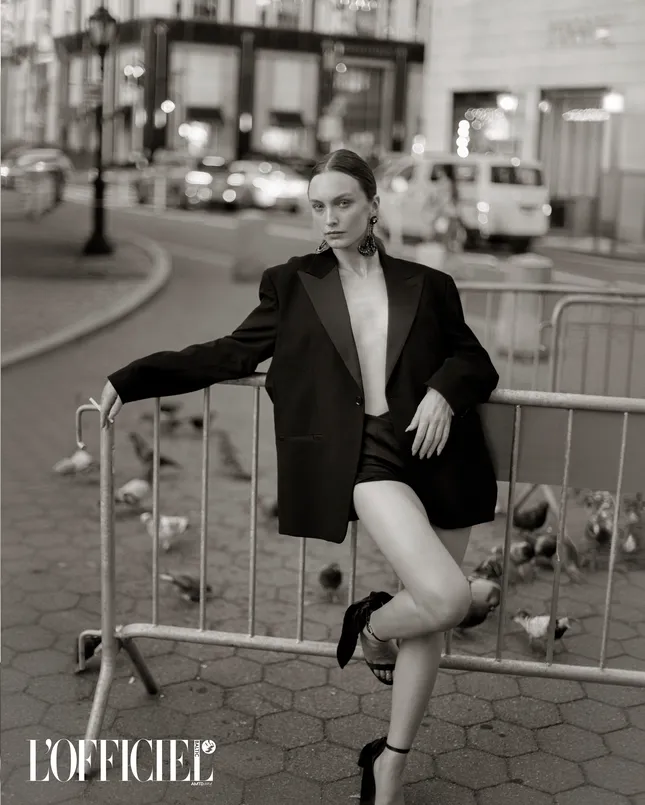 L’OFFICIEL MAGAZINE -La Parisien in New York