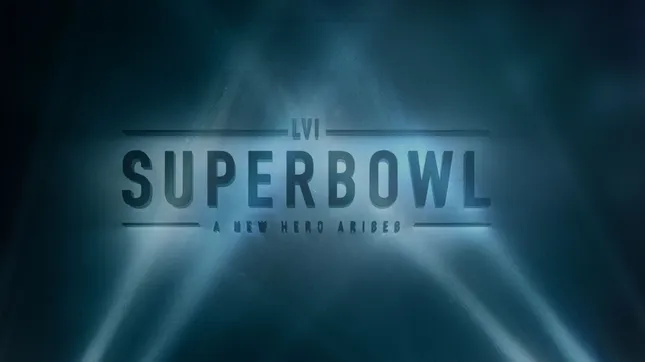 NFL SUPER BOWL LVI -- TITLE SEQUENCE