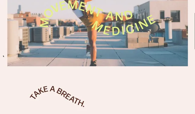Movement and Medicine Website
