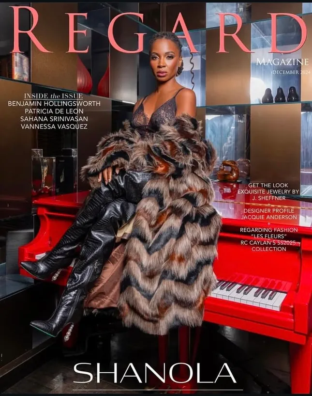 Cover page for Regard Magazine