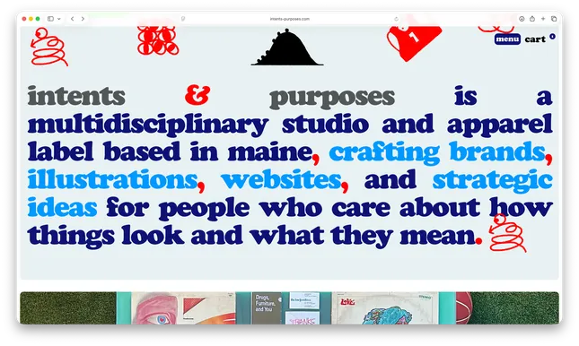 intents & purposes studio site
