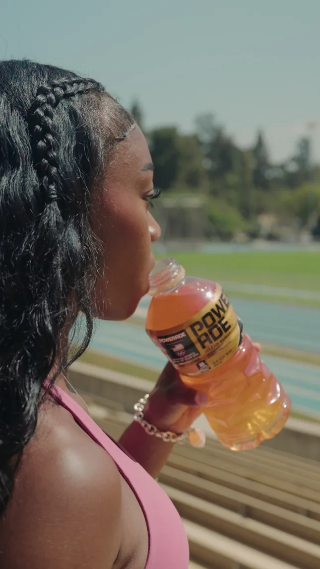 Powerade advertisement