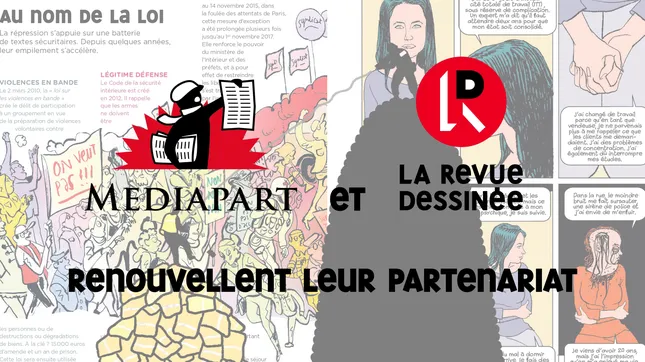 La Revue Dessinée  X Mediapart