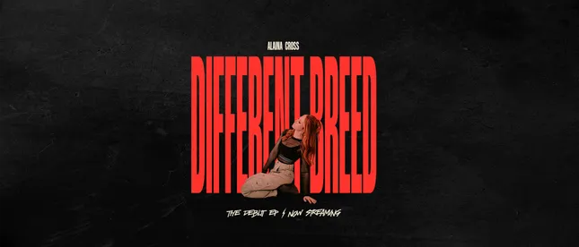 Alaina Cross "Different Breed" EP Branding & Content