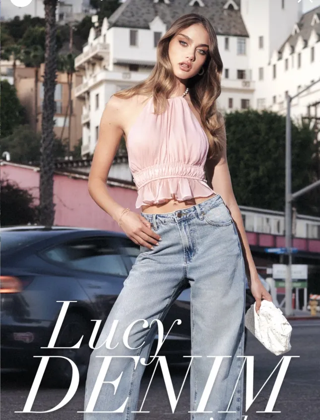 Lucy in the sky denim editorial + ecomm