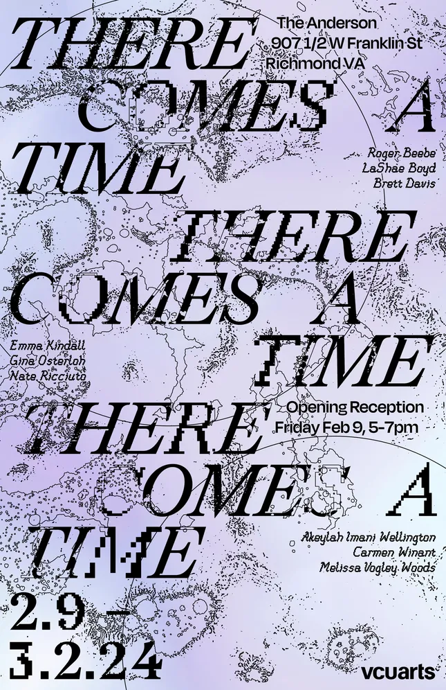 There Comes A Time Exhibition Identity