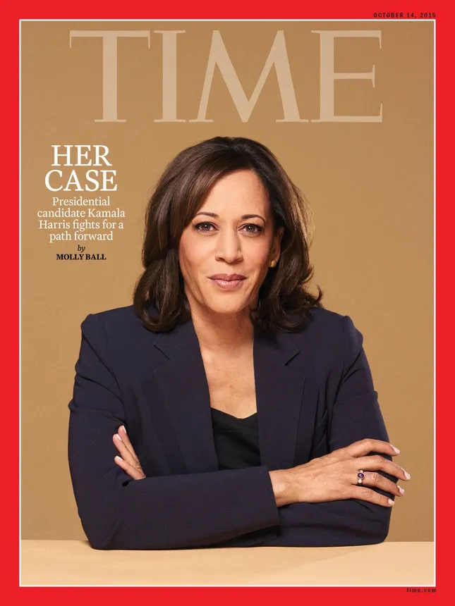 Kamala Harris for TIME Magazine