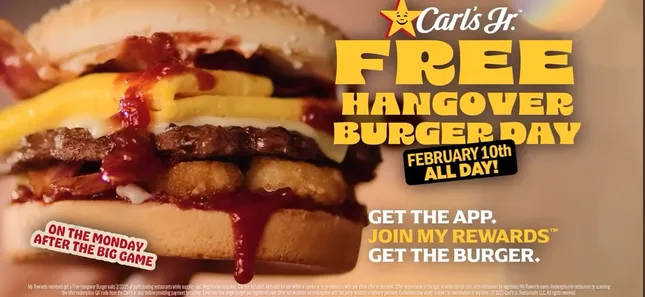 Carl’s Jr. Hangover Burger