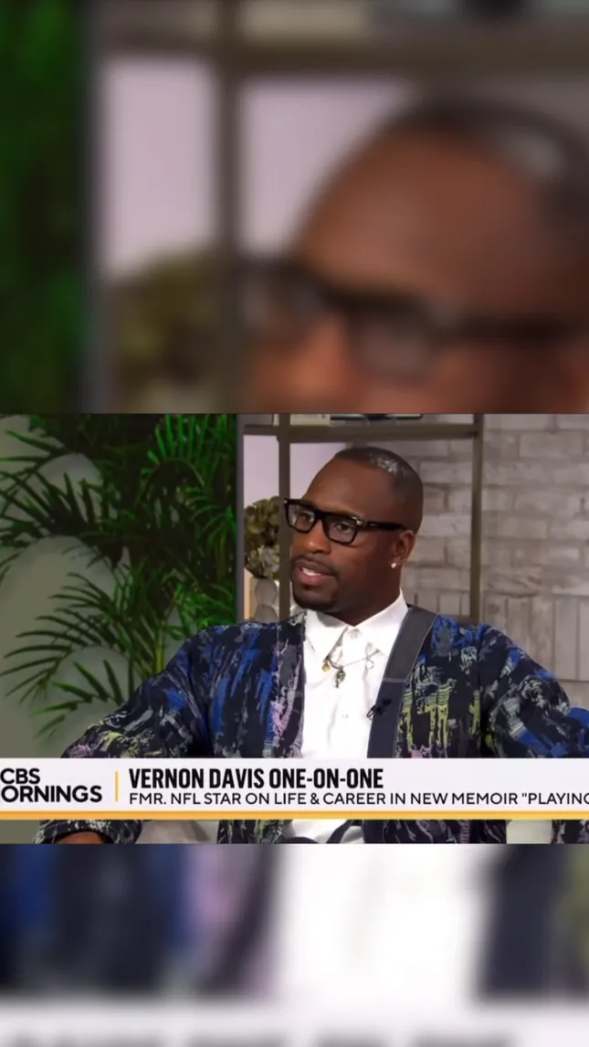Vernon Davis for CBS Morning Show