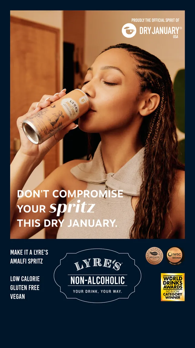 Lyre’s Dry January Campaign
