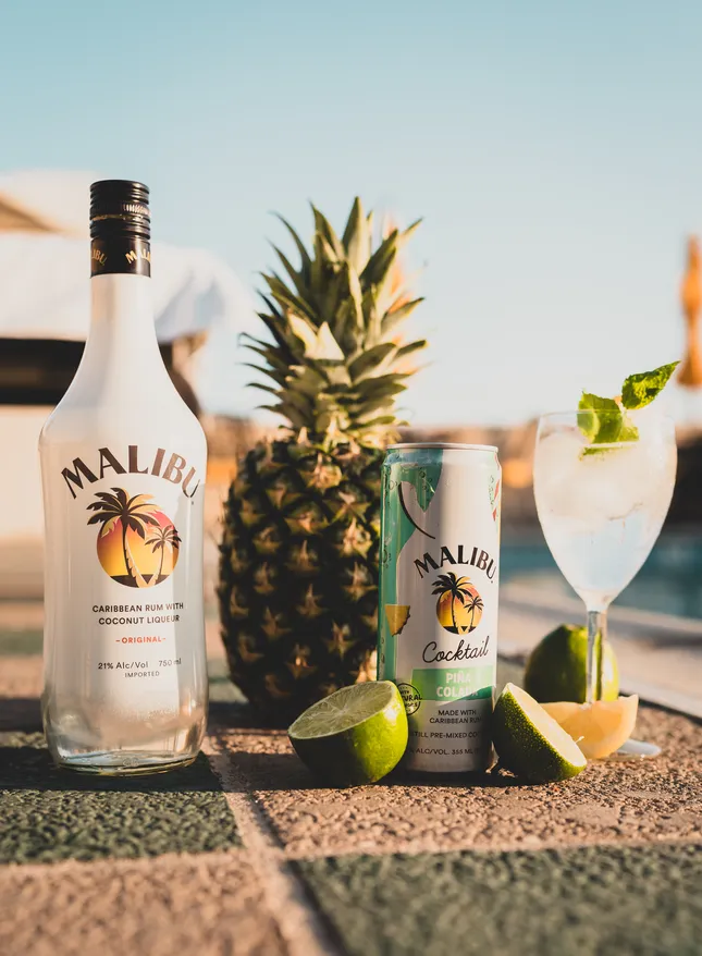 Malibu Cocktail Poolside Shoot {Commercial}