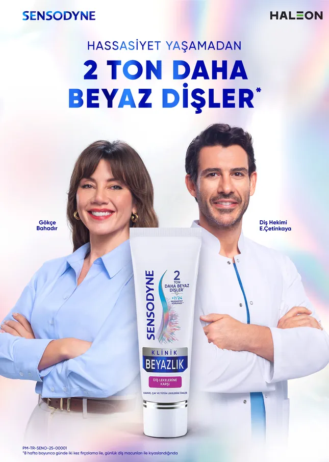 Sensodyne Turkiye Campaign w/ Gökçe Bahadır