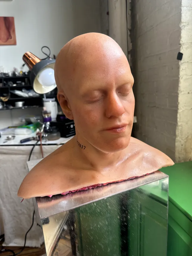 Custom silicone head for Kody Phillips
