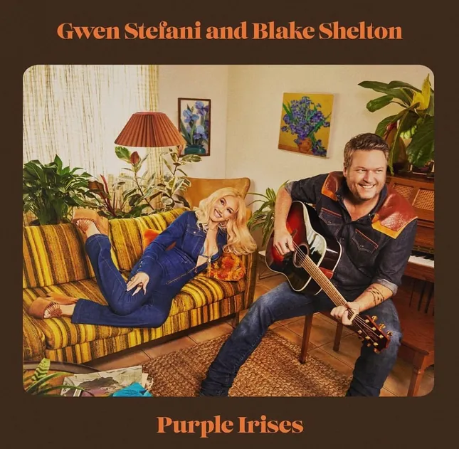 Gwen Stefani and Blake Shelton, Purple Irises