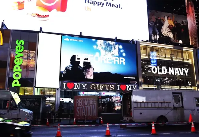 Yung Bans x SoundCloud -  Times Square Billboard