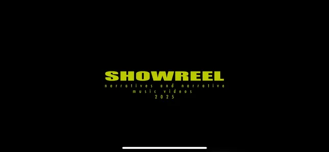 Narrative Showreel 2025