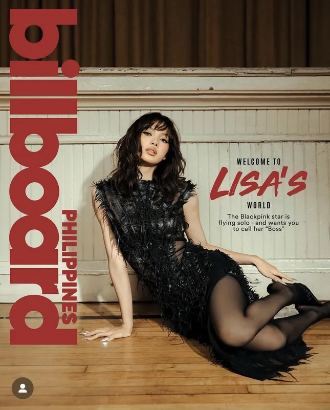 Billboard Magazine Lisa cover shoot