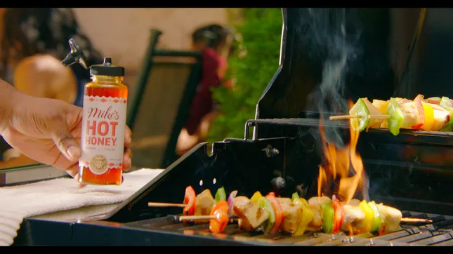 "Backyard BBQ" x Mikes Hot Honey