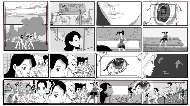 Storyboard for Kiss Of Life