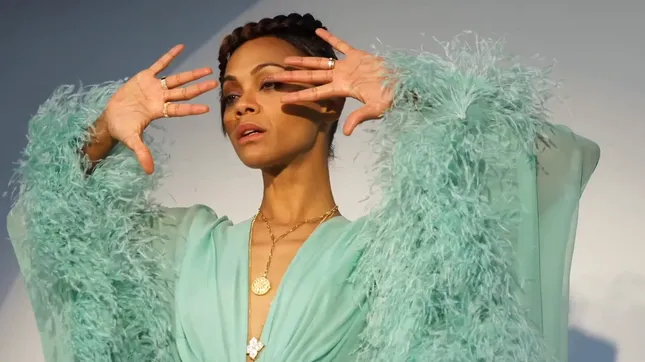 Zoe Saldana for Flaunt Magazine