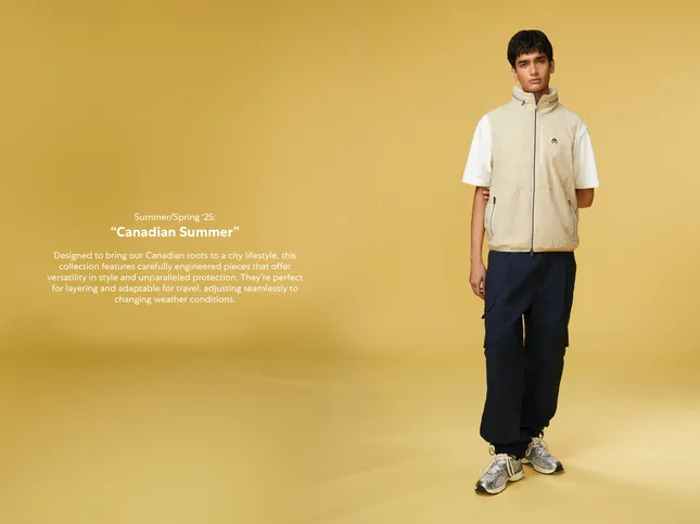 Moose Knuckles Canada SS25 Lookbook Design