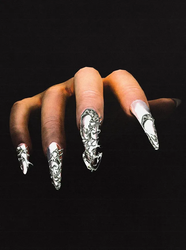 3D nail set .｡.:*☆