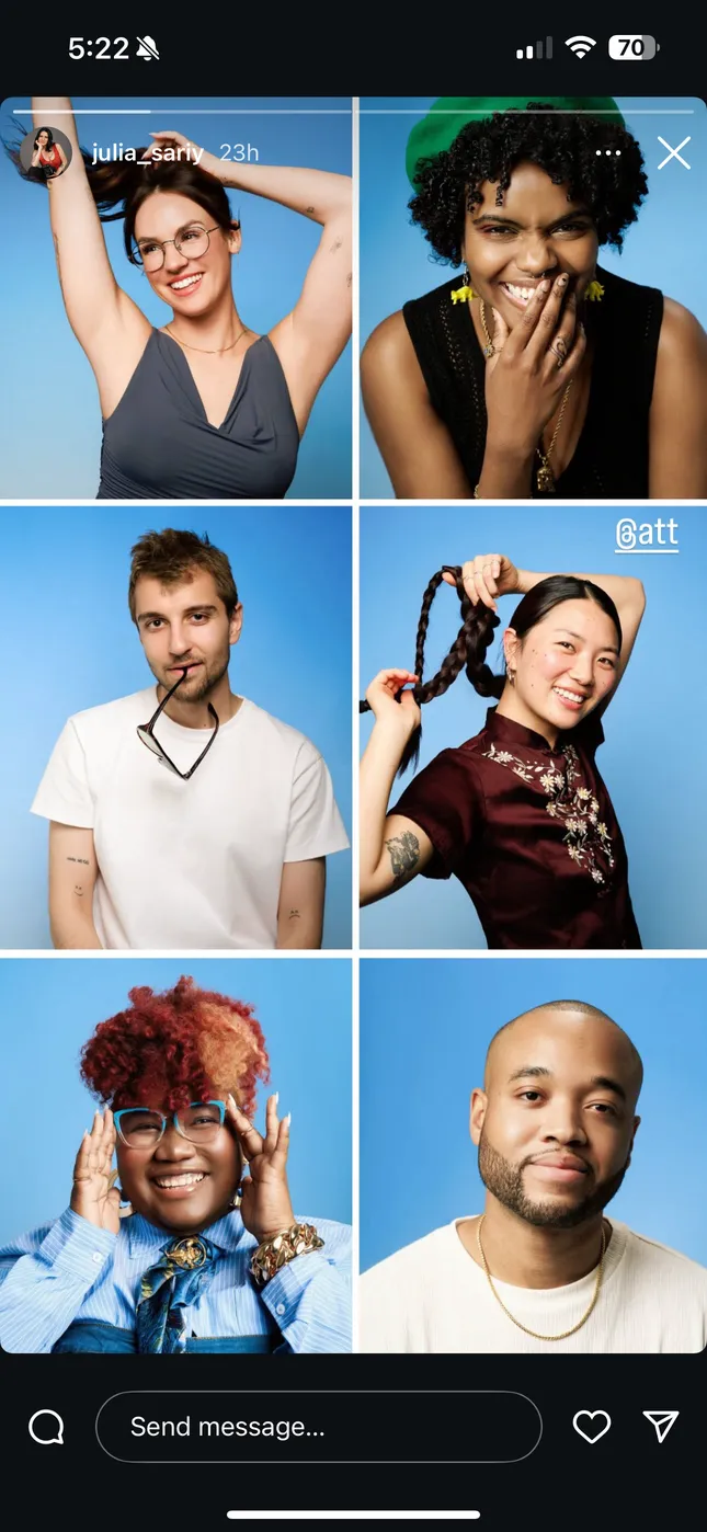 AT&T Tribeca Film Festival Portrait Studio
