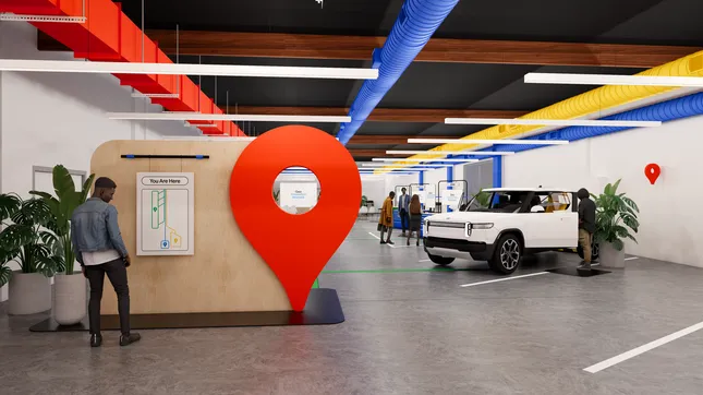 Google Street View Garage
