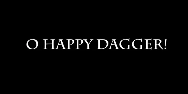 Oh Happy Dagger