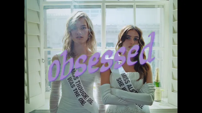 Olivia Rodrigo - ‘Obsessed’ Title Design