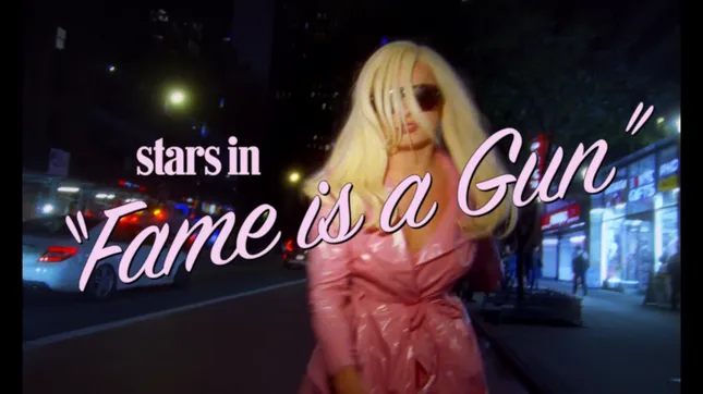 Addison Rae - ‘Fame is a Gun’ Title Design