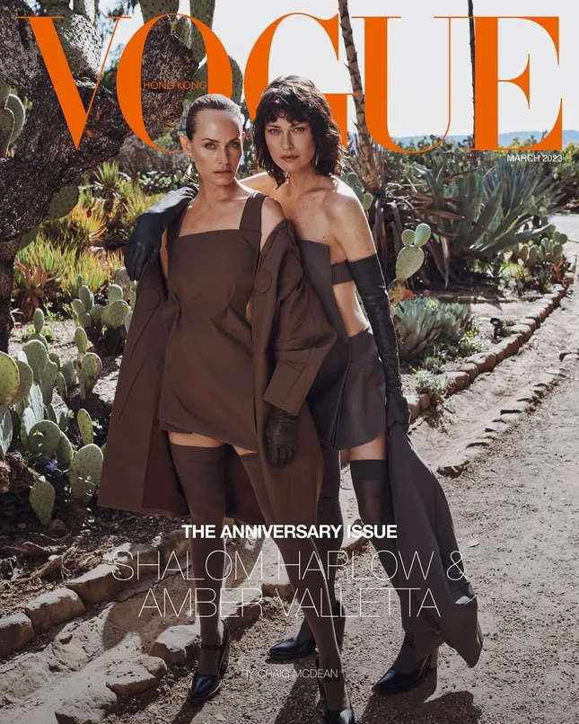 VOGUE HK / Amber Valeta, Shalom Harlow (AGPNYC)