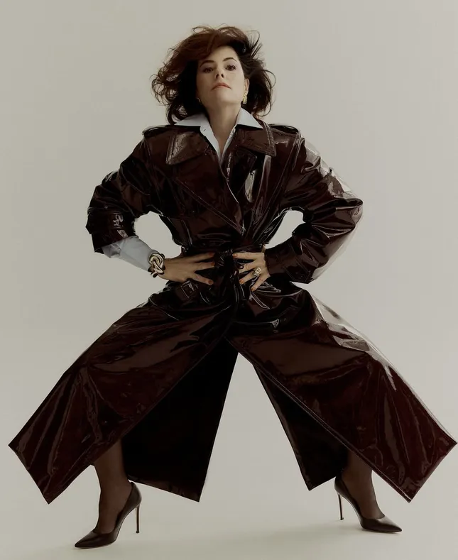 Parker Posey WWD | Shot by Myrthe Giesbers