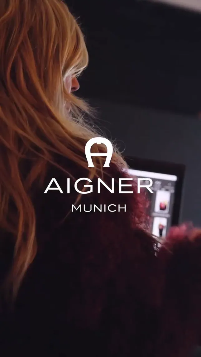 Heidi Klum & Aigner Luxury Leather - BTS Editorial