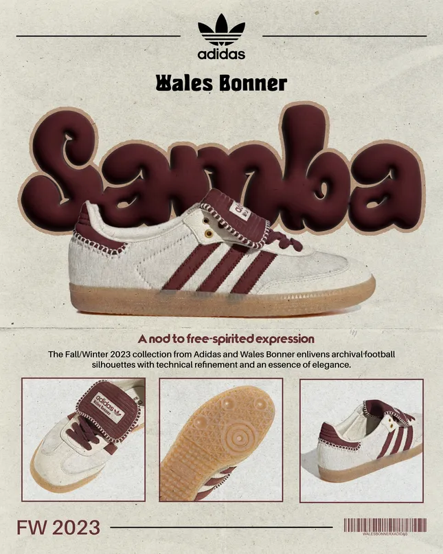 Adidas x Wales Bonner Samba