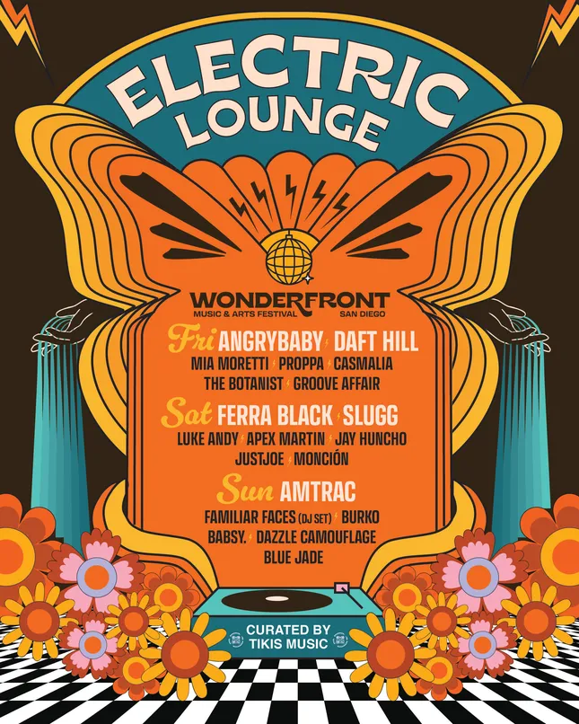 Electric Lounge / poster design