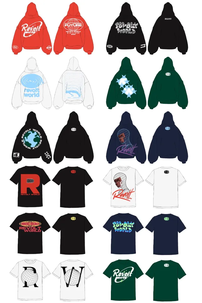 Revolt World merchandise