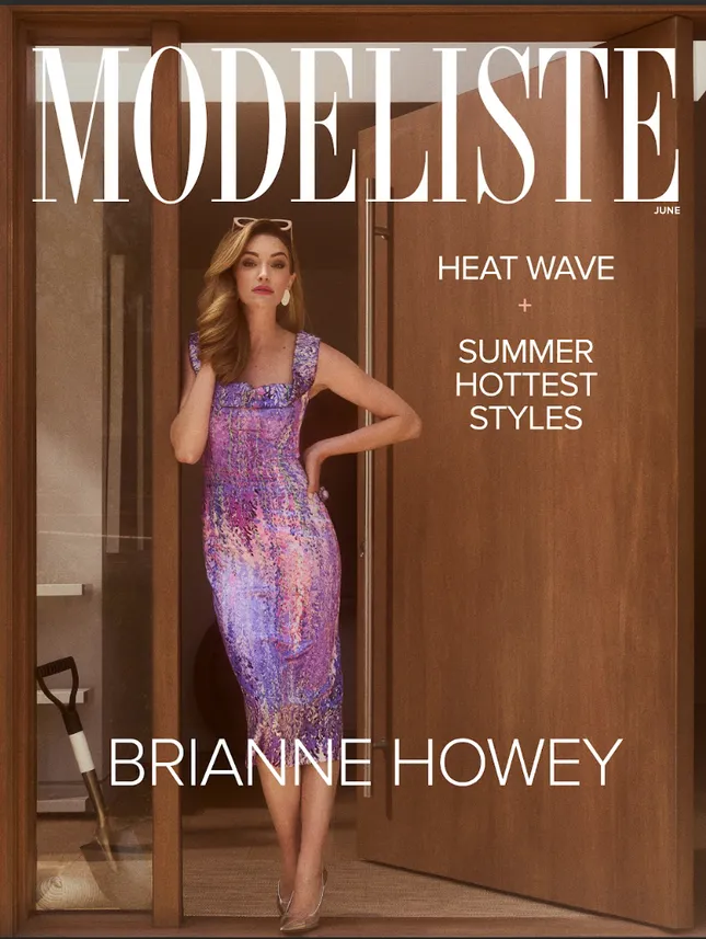Modeliste June Cover - Brianne Howey