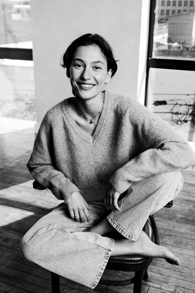 Milana in studio