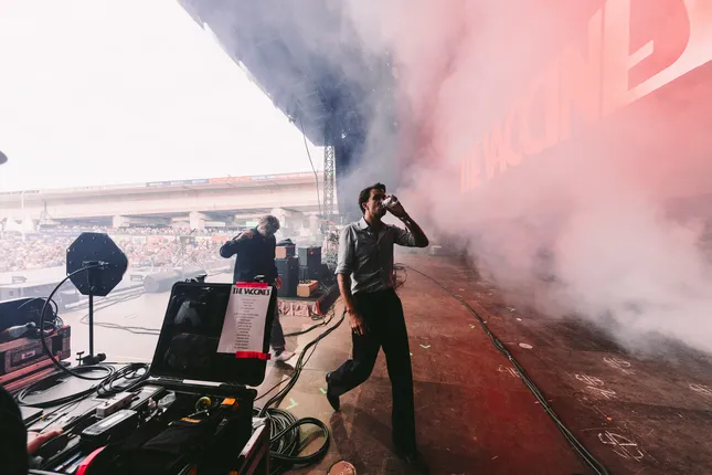 With The Vaccines at Ronquieres Festival 🇧🇪