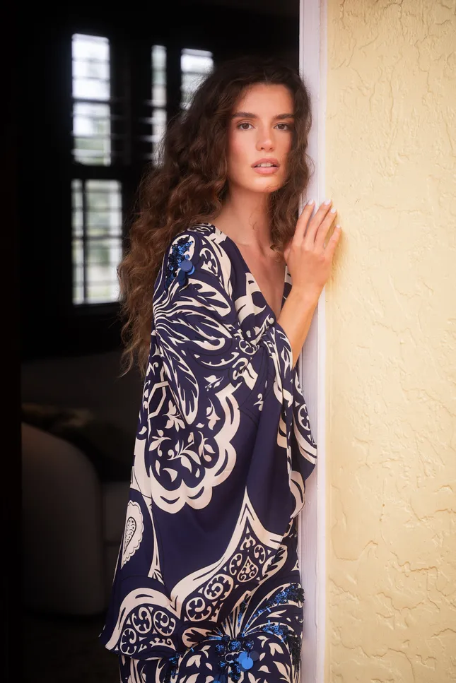 Johanna Ortiz Activation by Moda Operandi Palm Beach, FL