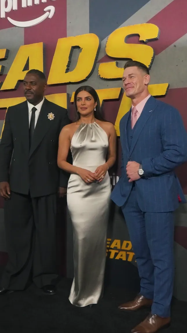 Heads Of State movie premiere with Priyanka Chopra