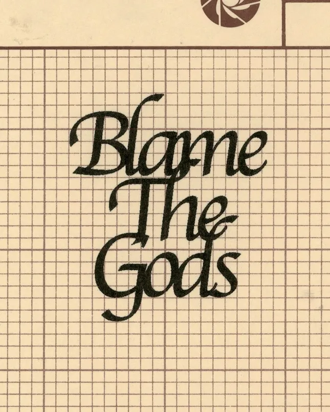 Blame The Gods - yeemz