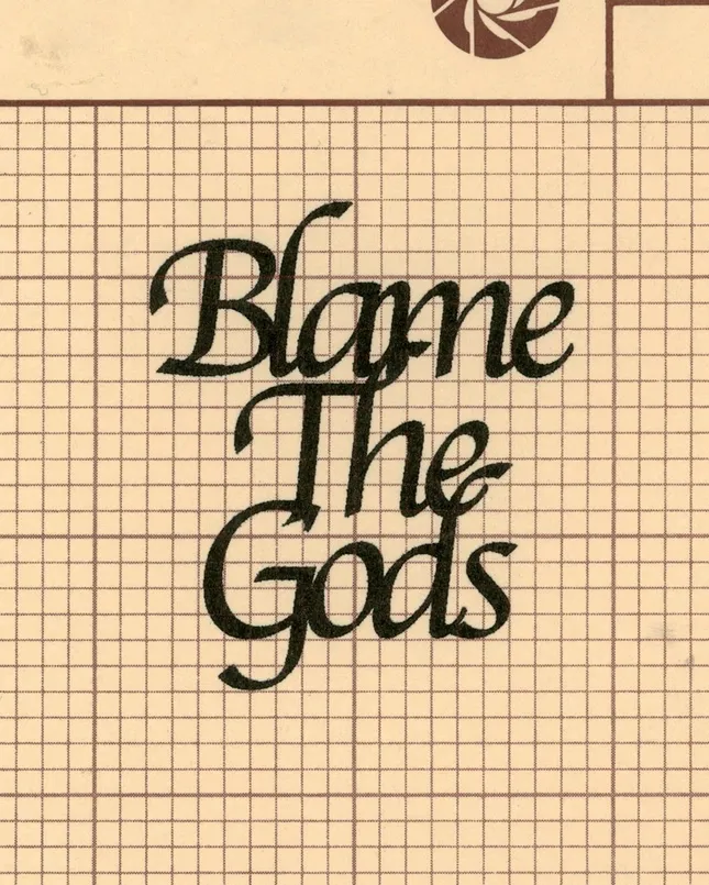 Blame The Gods - yeemz