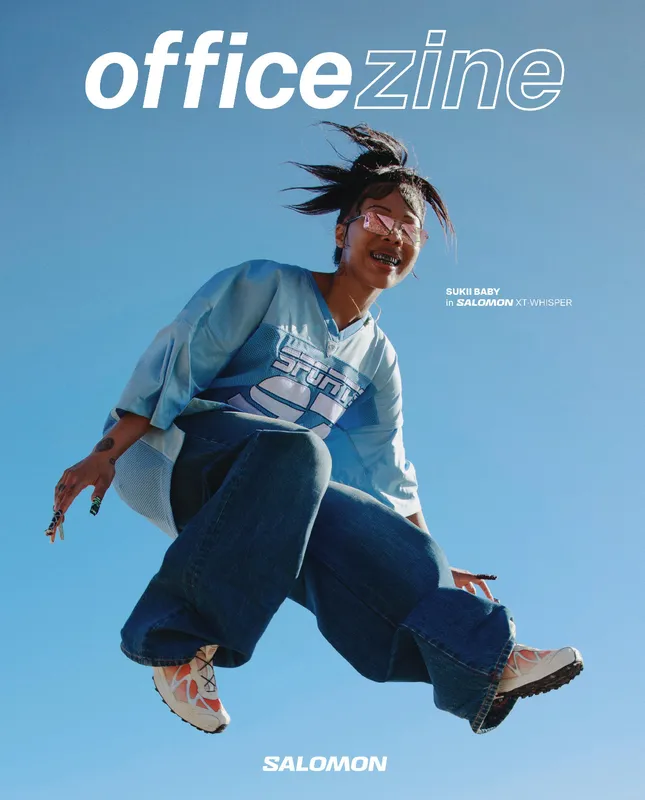 Sukii Baby for Office Magazine cover editorial