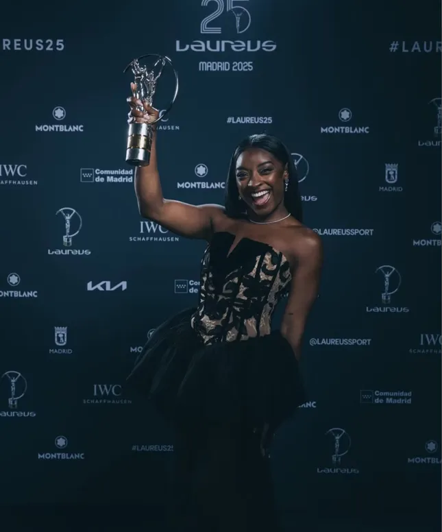 SIMONE BILES X LAUREUS AWARDS