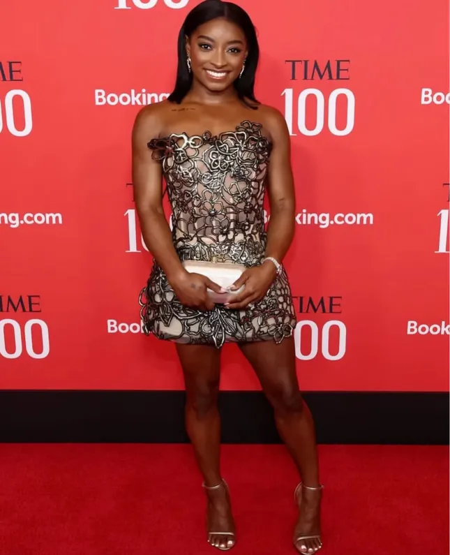 SIMONE BILES X TIME 100