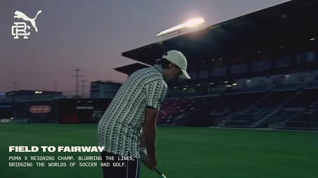 Rickie Fowler Professional Golf Player. PUMA commercial all shot on 16mm Film.